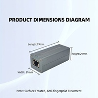 Port Ethernet externe USB-C portable 10 Gbps pour ordinateur portable en stock