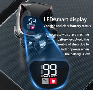 Fanke FK-8710 Tùy Chỉnh 5-6 Đầu Có Thể Giặt USB Có Thể Sạc Lạ<span class=keywords><strong>i</strong></span> Máy Cạo Râu LED Hiển Thị Quay Đ<span class=keywords><strong>i</strong></span>ện Máy Cạo Râu Máy hó<span class=keywords><strong>i</strong></span> Máy - Product Image 3