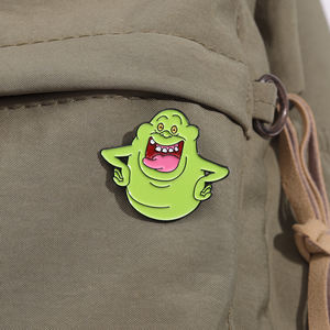 Pin de Esmalte Personalizado al por Mayor con Personaje Similar a los Cazafantasmas, Broche de Anime Japonés Manga para Ropa, Insignia de Solapa - Product Image 3