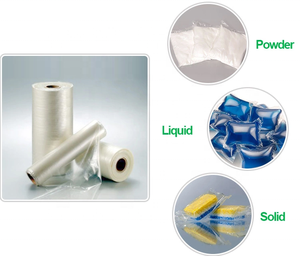 <span class=keywords><strong>Film</strong></span> d'emballage de matériau soluble dans l'eau de <span class=keywords><strong>film</strong></span> PVA à dissolution rapide de 25 microns avec échantillons gratuits - Product Image 4