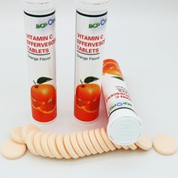 Efervesan tabletler C vitamini 1000mg ve çinko 10mg Tablet