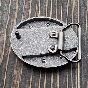 工厂批发定制锌合金防护牛仔皮带扣带隐藏式刀具 - Product Image 5