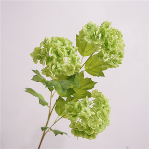 Fiore <span class=keywords><strong>di</strong></span> Ortensia Artificiale in Seta <span class=keywords><strong>di</strong></span> Alta Qualità, Realistico, 3 Teste, Bianco, Fatto a Mano, per Matrimoni, <span class=keywords><strong>Halloween</strong></span>, <span class=keywords><strong>Decorazioni</strong></span> per la Casa e la <span class=keywords><strong>Tavola</strong></span>, Effetto Simulato - Product Image 2