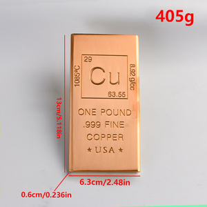 سبائك نحاس نقية بنسبة 99.99٪ بالجملة، قضبان نحاسية مخصصة بوزن 1 كجم - Product Image 3