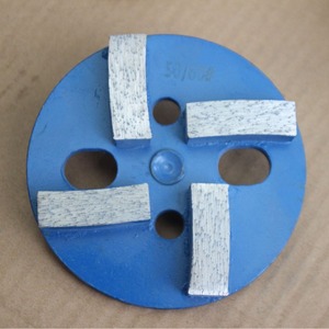 Disques abrasifs en béton cylindriques à grain grossier pour polissage avec meuleuse d'angle - Product Image 4