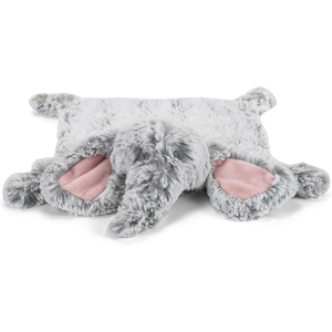 Lujosa alfombra de felpa gris con orejas de <span class=keywords><strong>elefante</strong></span> de dibujos animados vívidos y piernas con nudo en la nariz, mantas de visón de <span class=keywords><strong>elefante</strong></span> seguras <span class=keywords><strong>para</strong></span> bebés - Product Image 5
