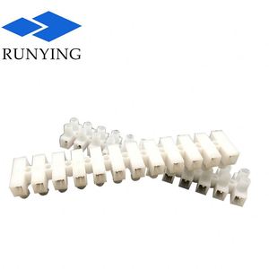 12 polos PA10 eléctrico H tipo bloque <span class=keywords><strong>de</strong></span> terminal base <span class=keywords><strong>plana</strong></span> Cable <span class=keywords><strong>de</strong></span> conexión conector <span class=keywords><strong>de</strong></span> terminal - Product Image 1