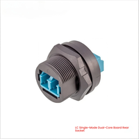 Boîtier de terminaison extérieur monomode, monocœur, biconnexion, avec amplificateur de signal SC LC, connecteur fibre optique étanche IP67