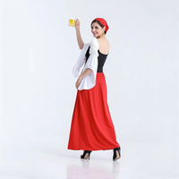 Carnaval brésilien Cosplay Costume bière femme de chambre Oktoberfest robe pour TV & Movie Costuming