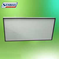 Hotte à flux d'air laminaire H14 certifiée CE avec une efficacité de 99.99% Nouvelle unité de filtre à ventilateur Ffu Filtre HEPA pour salle blanche