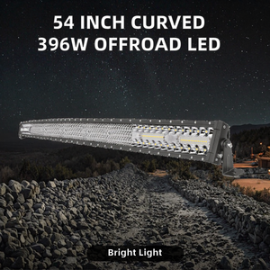 Nueva Barra de Luces LED Curva de 54 Pulgadas y 396W para Techo de Automóvil, 12V, para Todoterreno, con Haz Combinado, Suministro de Fábrica - Product Image 2