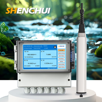 Capteur de couleur de l'eau RS485, capteur de chromaticité, capteur colorimétrique pour les eaux usées, numérique intelligent avec brosse de nettoyage, mesure
