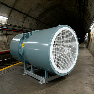 Ventilador <span class=keywords><strong>de</strong></span> Extracción <span class=keywords><strong>de</strong></span> Humo y Fuego <span class=keywords><strong>de</strong></span> Flujo Axial Comercial, Tipo SDS, Ventilador <span class=keywords><strong>de</strong></span> Chorro para Túneles para Construcción - Product Image 3