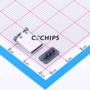 HC-ACM008-1A1H1K003-0HR <b>USB</b> <b>Connector</b> SMD <b>Connector</b> ( <b>Connector</b> Type: Type-C )( Gender: Male )( Mounting Type: Vertical Mount ) - Product Image 1