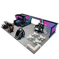 Parc d'Attractions VR Réalité Virtuelle Simulateur de Jeux d'Arcade 9D VR Gaming Parc d'Attractions Extérieur Machine de Jeu 12D Aire de Jeux Intérieure pour Enfants