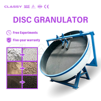 Granulateur à disques de zéolite et de léonardite CLASSY pour conditionneur de sol