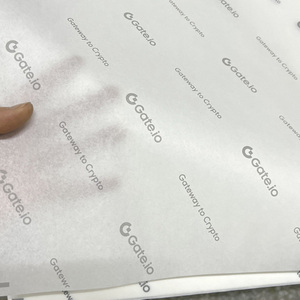 Chất lượng cao tùy chỉnh với thiết kế logo lụa trắng kết cấu Mô gói giấy bán buôn cho bao bì - Product Image 3