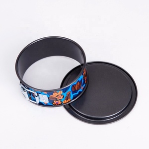 <span class=keywords><strong>Mini</strong></span> moule à pâtisserie antiadhésif 12 cm en métal à fond amovible 4,7 pouces anti-fuite pour <span class=keywords><strong>mini</strong></span> cheesecakes pizzas quiches plats et moules à pâtisserie - Product Image 3