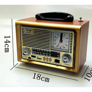 Eletree Ns-8890Bt Có Thể Sạc Lại Không Dây TF Thẻ MP3 Máy Nghe Nhạc Im Lặng Pin Hoạt Động Bằng Gỗ Đài Phát Thanh Với Đồng Hồ Báo Thức - Product Image 2
