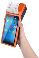 NETUM 5.5 inci HP Layar Sentuh PDA 3G 4G Nirkabel Bluetooth Genggam Sistem Pos Android dengan Printer Struk Thermal