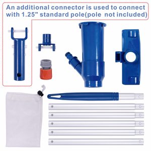 <span class=keywords><strong>Aspirateur</strong></span> à jet pour <span class=keywords><strong>piscine</strong></span> spa avec brosse de nettoyage et ensemble combiné pour piscines hors sol - Product Image 2