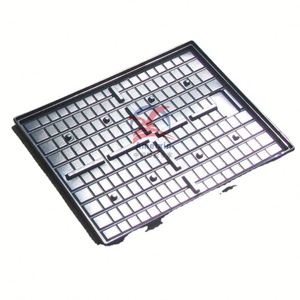 Heavy Duty grande ABS termoformado plástico negro cuadrado hidropónico planta semilla cultivo forraje bandeja vivero maceta bandeja para agricultura - Product Image 1