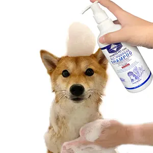 [Spot Sale] Liquidação 500ml Grande Capacidade Desodorante Dog Clean Shampoo All Natural Formula Flea Shampoo Para Todos os Cães