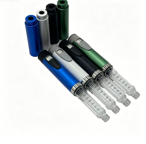 <b>Refillable</b> 3ml Beauty Dosing <b>Pen</b> with Adjustable Volume, Serum Cartridge and Metal Plastic Protective Shell - Product Image 1