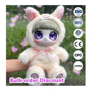 Nuevo Diseño de Muñeca de Peluche de 30-50cm para Niñas, Adorable Mini Muñeca de Peluche con Ropa y Accesorios - Product Image 2