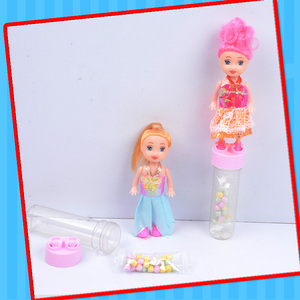 Venta caliente juguetes para niños para 2024 directo del fabricante <span class=keywords><strong>de</strong></span> china mini plástico dulce <span class=keywords><strong>princesa</strong></span> muñeca juguete con dulces - Product Image 3