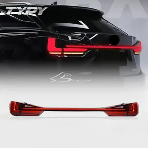 Coche de la lámpara de cola modificada LED a través de Taillamp luz de señal de vuelta de lámpara de la luz de freno para Lexus RX 2016-2022 RX300 RX450H