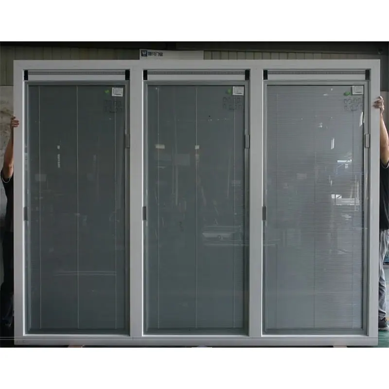 Jendela Kaca Terisolasi Jendela Kaca Ganda Amerika dengan Kerai Integral