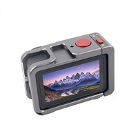 Cage en alliage d'aluminium personnalisée pour Action 6, cadre de protection léger à fixation magnétique rapide, accessoires personnalisés pour caméra d'action