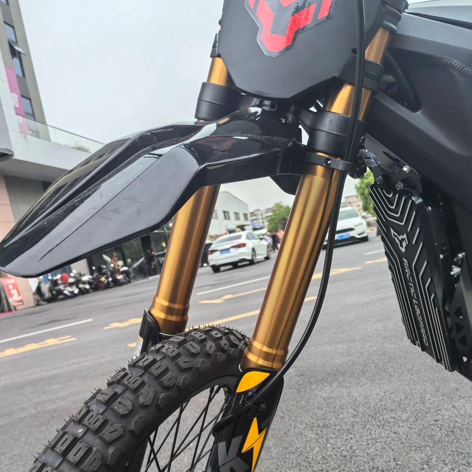 Prix surprise Moto électrique tout-terrain 72V 20000 puissante Léopard Arctique Léopard Nuageux Xe Pro Vélo électrique de route pour le plaisir