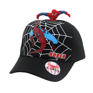 Haute qualité dessin animé Anime Marvel <span class=keywords><strong>Spider</strong></span> <span class=keywords><strong>Man</strong></span> 3D casquettes à visière imprimer casquettes de Baseball de voyage résistant au soleil chapeau réglable Durable pour les garçons - Product Image 3