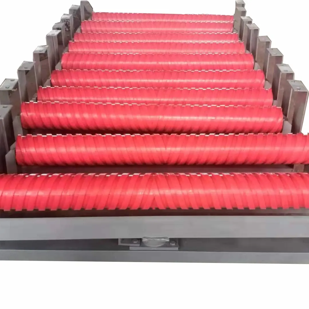 Belt Conveyor Roller polyurethane threaded roller manufacturer