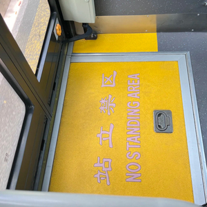 Rollo de vinilo de PVC para autobús de lujo, revestimiento de suelo ignífugo antideslizante para autobús turístico y uso de pasajeros de larga distancia - Product Image 1