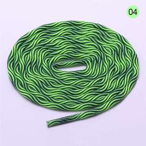 Lacets ondulés bicolores de 0,5 mètre de long, nouvelle mode, lacets décontractés - Product Image 3