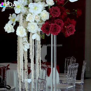 LEDA Wedding Supplier Centerpieces Table Decorations Acrylic Flower Stand Display Rack Wedding Decoration - Product Image 4