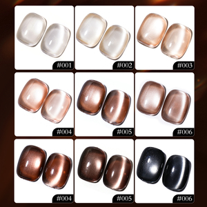 طلاء أظافر جل ZRKGEL خالٍ من الهيما بـ 9 ألوان لامعة، غير سام وصديق للبيئة، يجف بالأشعة فوق البنفسجية/LED، معتمد من CE للاستخدام المهني والمنزلي - Product Image 5