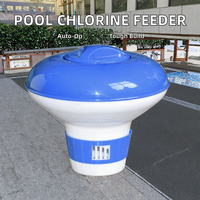 Distributeur automatique de chlore flottant en PVC et PP, distributeur de comprimés, certifié CE, logo personnalisable, léger, nettoyeur de piscine extérieur