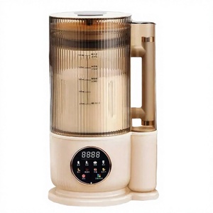 Soy Milk Machine 1500mL Capacity Glass <b>Container</b> Heat Preservation Multifunctional Automatic Kitchen <b>Breakfast</b> Maker Household - Product Image 4