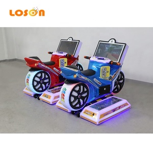 Máy Arcade Đua Điện Tử Máy Giải Trí Công Viên Giải Trí Mô Phỏng Lái Xe Mô Tô Trẻ Em Trò Chơi Chạy Bằng Đồng Xu - Product Image 5