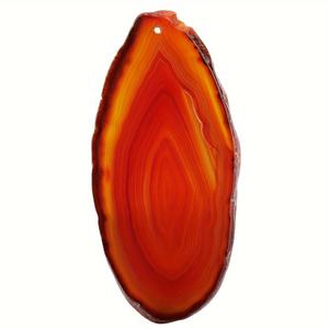 Plaque de cornaline naturelle polie, tranche de cristal pour la décoration intérieure, la guérison Reiki et la fabrication de bijoux (vente en gros) - Product Image 1