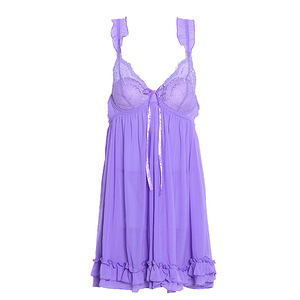 One Piece Plus Size Mujer Ropa de dormir Sólido Sexy Lencería Pijamas de mujer - Product Image 6