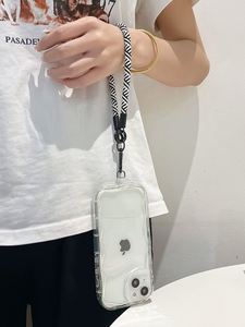 Dragonne de poignet mobile pour extérieur avec coussinet de protection, courte et simple, pour smartphone, bracelet de suspension, cordon pour femme, lanière de poignet, porte-clés - Product Image 6