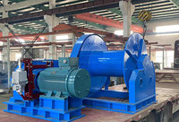 Treuil à double tambour électrique 25t à moteur facile à utiliser personnalisé