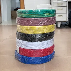 Solid Single Strand Core PVC Copper Cable 1.5 Mm 2.5mmStranded Pvc Copper Electric Wire Cable