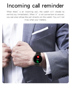 LW11 Smart Watch Thin Round Sport Watch Heart Rate Business Smartwatch Lw11 for Women Men LW11 Smart Watch - Product Image 3