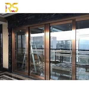 Moderno ufficio <span class=keywords><strong>porta</strong></span> d'ingresso in acciaio temperato <span class=keywords><strong>porta</strong></span> a <span class=keywords><strong>battente</strong></span> in vetro con cornice a <span class=keywords><strong>specchio</strong></span> per la progettazione di ingresso principale di edifici commerciali - Product Image 4